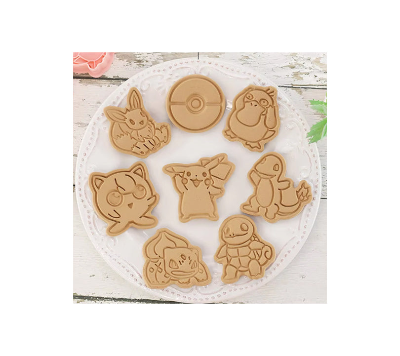 Tortoise cookie mold (6pcs)
