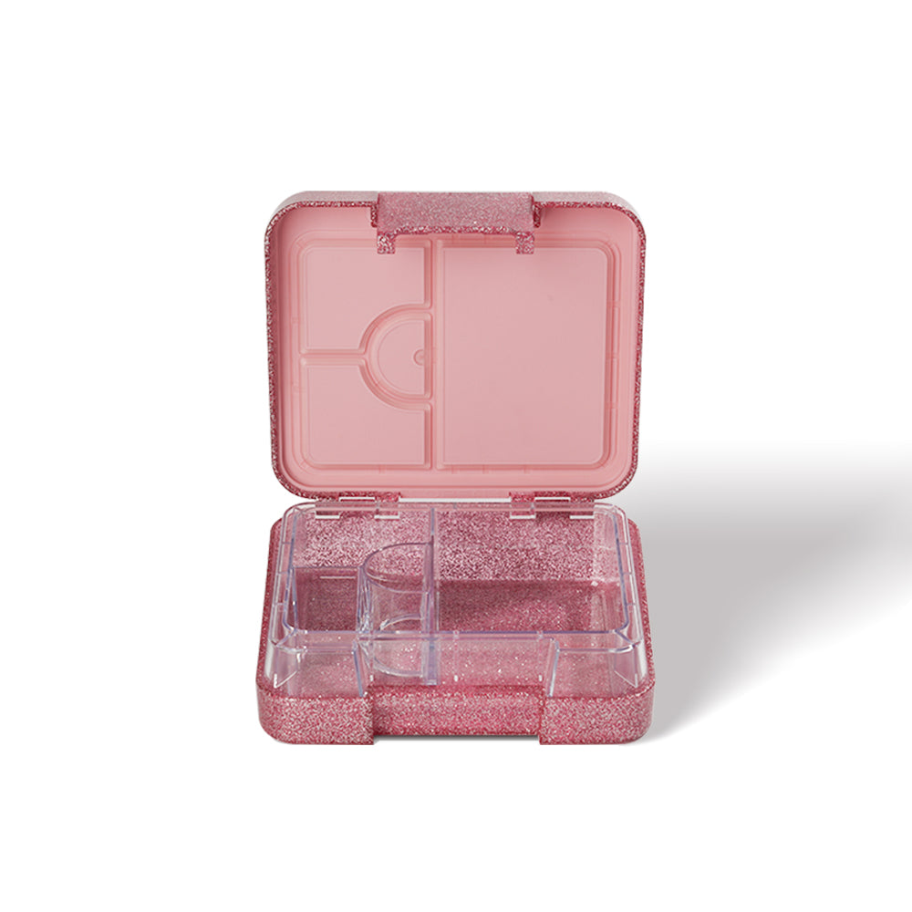 Lunch Box (17.5 × 15)cm (Glitter-Pink)