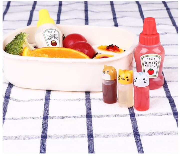 Mini ketchup sauce bottle 2pcs(honey+ketchup)
