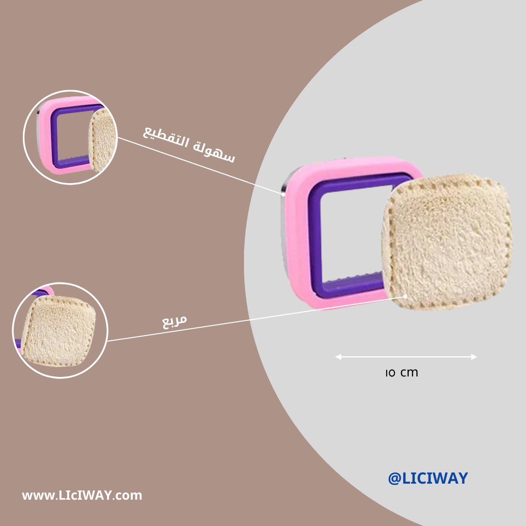 Stainless Steel Sandwich Cutter Big (Square)