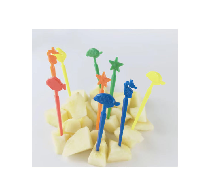 Fruit fork combination - Sea animals( 10 pcs)