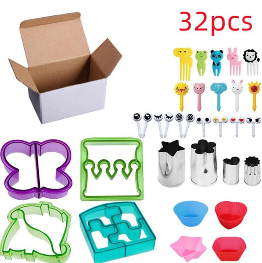 bento accessories set mixed version ( 32pcs)