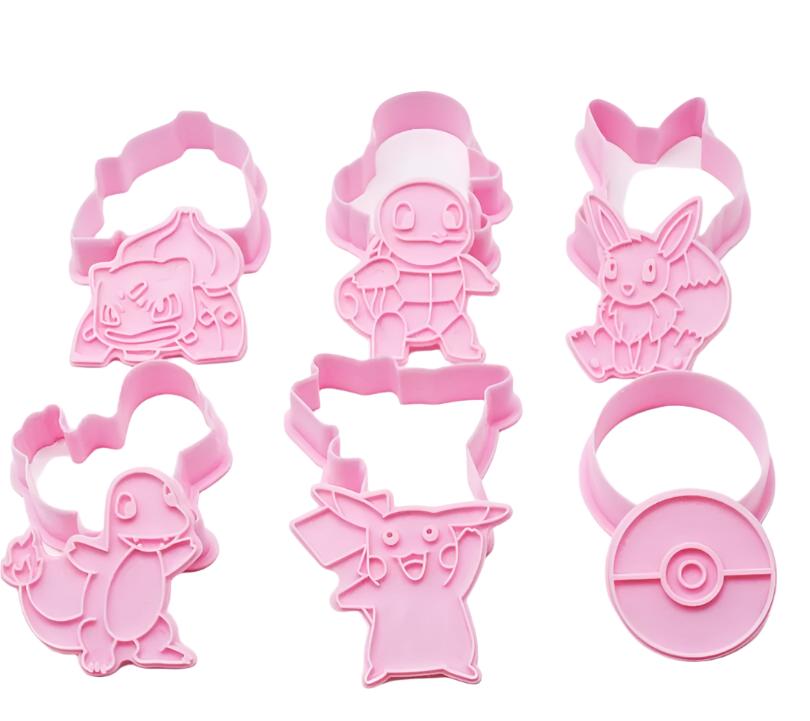 Tortoise cookie mold (6pcs)