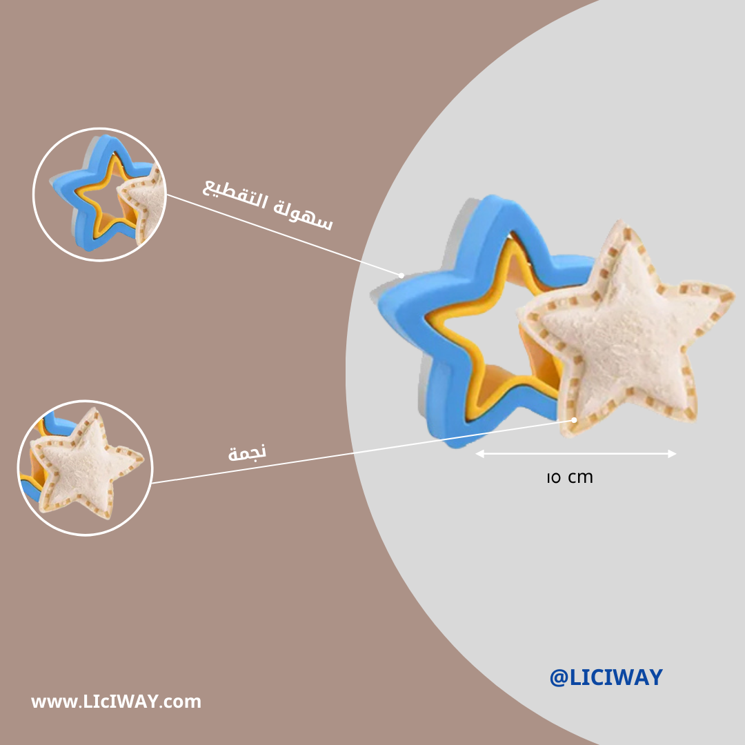 Stainless Steel Sandwich Cutter Big (Star)