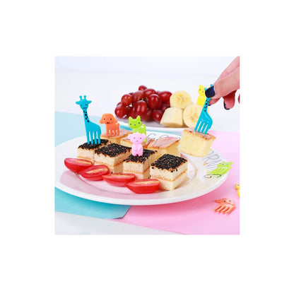 Fruit fork combination - Animals ( 10 pcs)